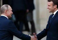 Politico раскрыла планы Макрона по переговорам с Путиным